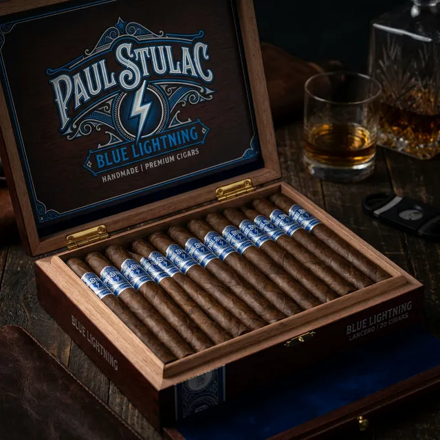 Caixa Original Paul Stulac Blue Lightning
