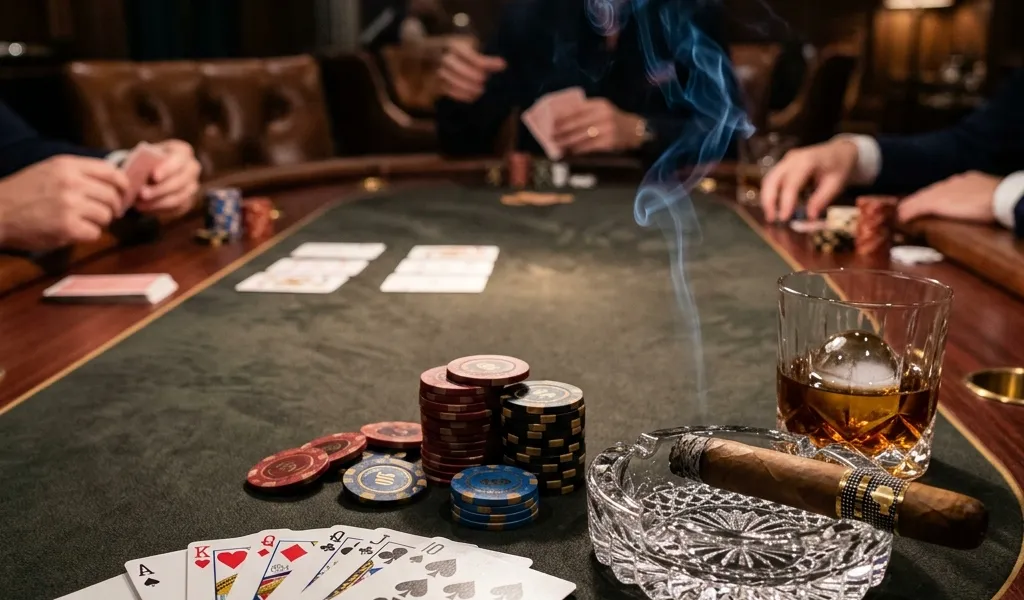 Capa do artigo: Lifestyle: Charutos e Poker: A etiqueta da Poker Night perfeita
