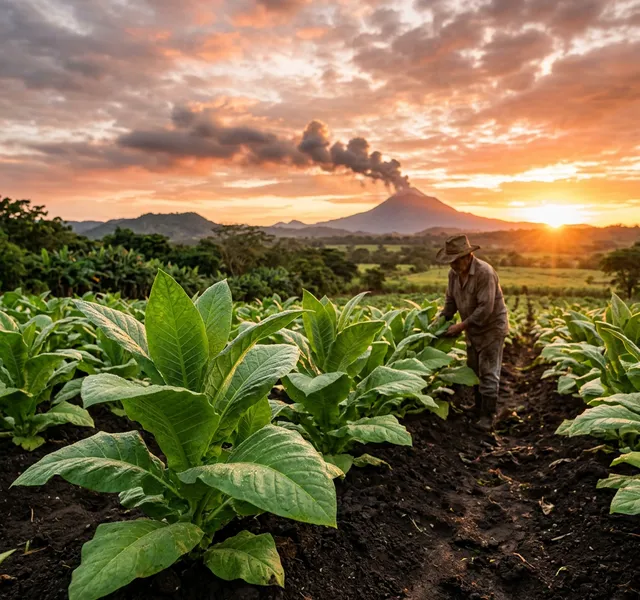 Capa do artigo: A Transcendência do Tabaco Nicaraguense Puro, Um Olhar Sobre Seu Terroir Único